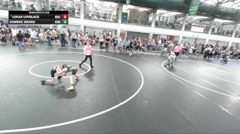 73-78 lbs Cons. Round 2 - Lukas Lovelace, SouthStrong vs Dominic Bruno, Built By Brunson Wrestling