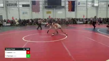 95 lbs Quarterfinal - Trevor Hamm, Thoroughbred WC vs Tobey Forman, Nevada Elite