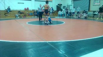 138 lbs Finals (2 Team) - Hayden Hoffman, Highland-Doniphan West HS/Hiawatha HS/Troy HS vs Jon Gordon, Seneca-Nemaha Central HS