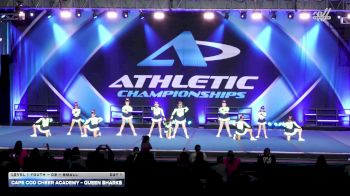 Cape Cod Cheer Academy - Queen Sharks [2026 L1 Youth - D2 - Small Day 1] 2026 Athletic Championships Grand Nationals
