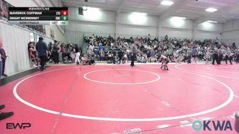 46 lbs Semifinal - Maverick Coffman, Sallisaw Takedown Club vs Grant McInerney, Brushy Wrestling Club