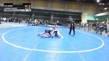 100 lbs Consolation - Esperanza Gallegos, Volcano Vista vs Piper Eller, Corner Canyon