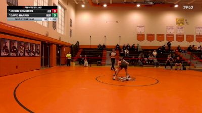 110 lbs Quarterfinal - Jacob Sommers, Akron vs David Harris, Newfane