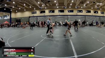 88 lbs Round 2 (4 Team) - Aiden Garcia, Rough House vs Casey Karnes, Hanover Hawkeye