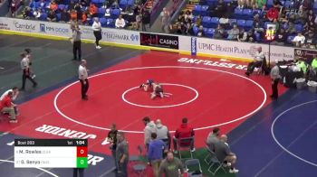 82 lbs Round Of 32 - Matthew Rowles, Clearfield vs Gabe Benyo, Hazleton