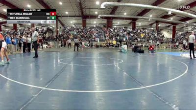 138 lbs Semifinal - Rex Marshall, Pahranagat Valley vs Mitchell Miller, Tonopah