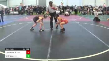 82 lbs Semifinal - Ty Satiacum Jr, Team Aggression vs Niko Birakos, Oakdale