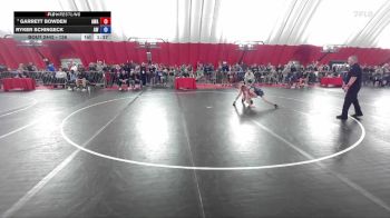 126 lbs Cons. Semi - Garrett Bowden, Askren Wrestling Academy vs Ryker Schingeck, Aviators Wrestling
