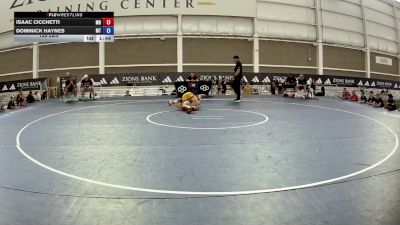 126 lbs Isaac Cicchetti, Maryland vs Dominick Haynes, Montana