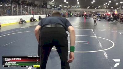 55 lbs Cons. Round 3 - Ashton Oliver, Byron Center vs Levi Honkala, U.P. Elite Wrestling