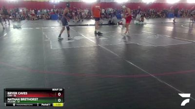 96-100 lbs Round 2 - Bryer Caves, Lodi vs Nathan Brethorst, WCAABE