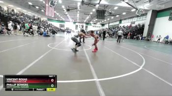 138 lbs Cons. Round 4 - Vincent Rosas, Maize Wrestling Club vs Phillip Bowers, South Central Punisher