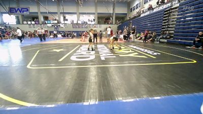 61 lbs Rr Rnd 4 - Tyson Gill, Bentonville Wrestling Club vs Braylen Steele, Prairie Grove Youth Wrestling