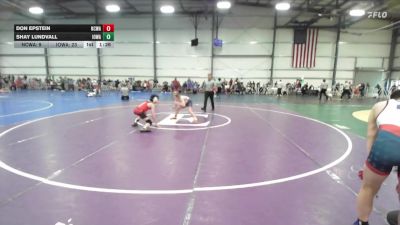 100 lbs Round 2 (10:30am Friday) - Shay Lundvall, Iowa Black vs Don Epstein, NCWAY National Team