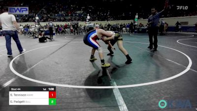 131 lbs Quarterfinal - Samuel Tennison, Warrior Wrestling Club vs Graham Padgett, BullTrained