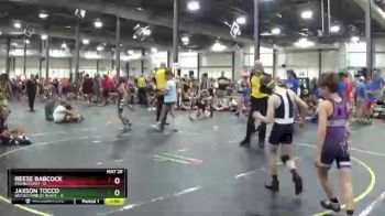 67 lbs Round 3 (6 Team) - REESE BABCOCK, Poundtown vs Jaxson Tocco, Untouchables Black
