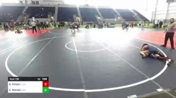 120 lbs Rr Rnd 4 - Blair Ellison, Element vs Chase Manski, Unattached