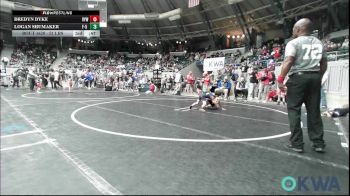 52 lbs Consi Of 16 #2 - Jace Bailey, Harrah vs Brantley Clipper, Norman Grappling Club