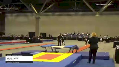 Layton Horner - Double Mini Trampoline, Flip Factory - 2021 USA Gymnastics Championships