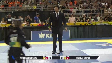 Rita Ellen Sullivan vs Violet Ruby Rothermel 2025 Pan Kids Jiu-Jitsu IBJJF Championship