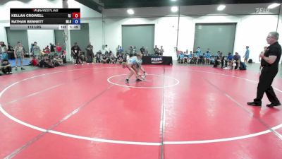 115 lbs Kellan Crowell, New Jersey vs Nathan Bennett, Michigan Red
