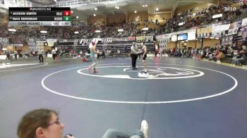 157 lbs Cons. Round 1 - Max Bergman, Burden-Central Hs vs Jaxson Smith, Hill City Hs