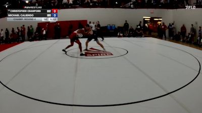 74 kg Champ. Round 4 - Christopher Crawford, Indiana RTC vs Michael Caliendo, Hawkeye Wrestling Club