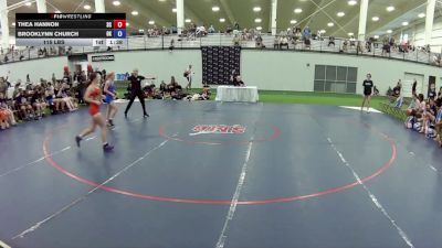115 lbs Thea Hannon, South Carolina vs Brooklynn Church, Oklahoma