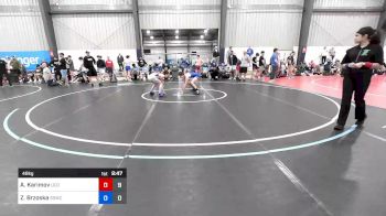 48 kg Rr Rnd 2 - Amirkhon Karimov, UCD House vs Zach Brzoska, South Side Red