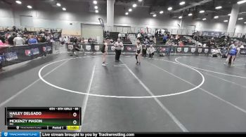 85 lbs Quarterfinal - Hailey Delgado, TX vs Mckenzy Mason, MO