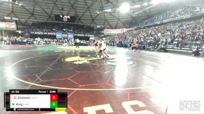 4A 182 lbs 3rd Place Match - Omar Shaheen, Camas vs Matt King, Sumner