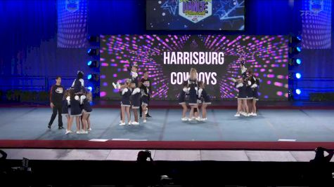 Harrisburg Cowboys [2022 Peewee Show Cheer 2] 2022 Pop Warner National Cheer & Dance Championship