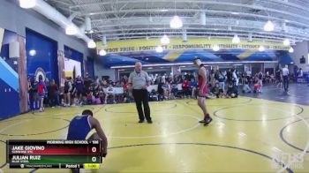 106 lbs Cons. Round 2 - Jake Giovino, Sunshine RTC vs Julian Ruiz, Blue Steel