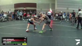 125 lbs Round 5 (6 Team) - Axel Rodriguez, Untouchables Purple vs John Adams, Pitbulls Elite