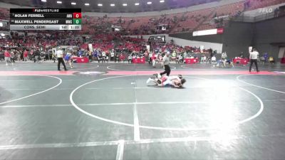 160 lbs Cons. Semi - Nolan Ferrell, Askren Wrestling Academy vs Maxwell Pendergast, Muskego Wrestling Club