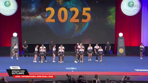 Renegade Cheer - Outlaws [2025 L7 International Open Small Coed Finals] 2025 The Cheerleading Worlds