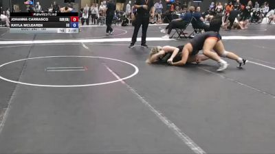 180 lbs Cons. Round 5 - Johanna Carrasco, Baker University vs Kayla Mclearen, Doane