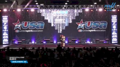 Golden Elite All Stars - Rubyz [2025 L3 Youth - D2 Day 3] 2025 USA All Star Cheer Super Nationals