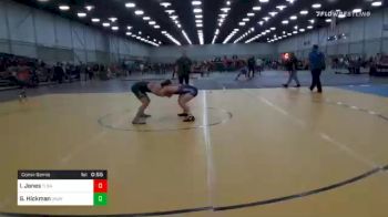 115 lbs Consolation - Isaiah Jones, Team Tulsa Wrestling Club vs Giosuâ??Â® Hickman, Unaffiliated