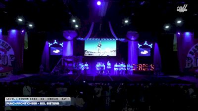 PunchFront Cheer - Sol Sisters [2025 L4 Senior Coed - D2 - Medium Day 1] 2025 ASC Battle Under the Big Top Grand Nationals