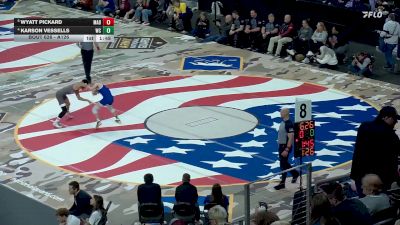 Quarterfinal - Wyatt Pickard, Madison vs Karson Vessells, West Central