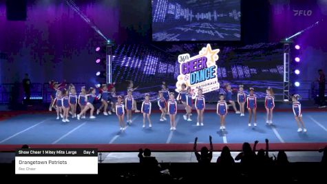 Orangetown Patriots - Rec Cheer [2023 Show Cheer 1 Mitey Mite Large Day 4] 2023 Pop Warner National Cheer & Dance Championship