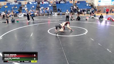 132 lbs Round 5 - Isaac Ekdahl, Millard South vs Hunter Hartley, Augusta