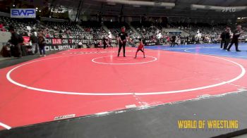 37 lbs 5th Place - Tevin O'Neil Jr, Englewood Live Wire vs Jessiah Rodriguez, Caveman Wrestling