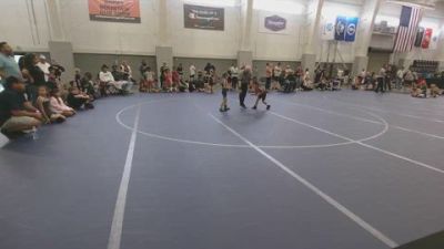 45 lbs Champ. Round 2 - Evangelina Garcia, Stallions Wrestling Club vs Grey Cooper, Champions Wrestling Club