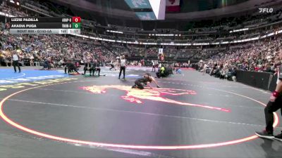 G140-5A 1st Place Match - Akadia Puga, Thornton Girls vs Lizzie Padilla, Arapahoe Girls