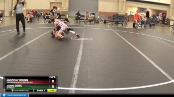 96 lbs Cons. Round 1 - Mayson Young, Savannah Wrestling Center vs John Soha, St Pius X