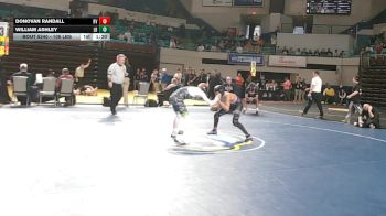 106 lbs Consi Of 8 #2 - Donovan Randall, Ridge View vs William Ashley, Lucy Beckham