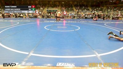 110 lbs 3rd Place - Paris Turner, Rabbit Wrestling Club vs Laker Nau Rarick, Westlake