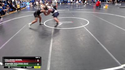 215 lbs Round 1 - Stephen Sullivan-Diaz, Lincoln Southeast vs Callahan Kowal, Creighton Prep